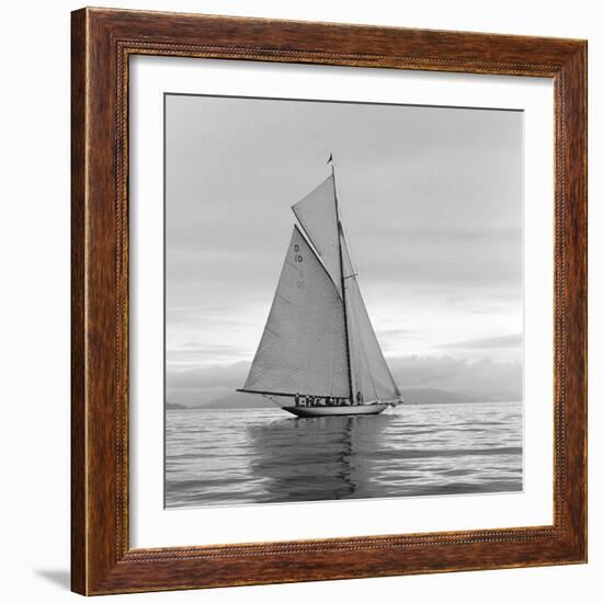 Lady Anne Sailing - Detail-Ben Wood-Framed Giclee Print