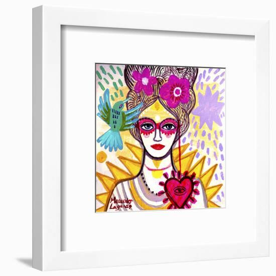 Lady Antoniette-Mercedes Lagunas-Framed Art Print