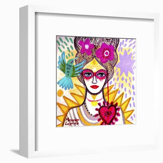 Lady Antoniette-Mercedes Lagunas-Framed Art Print