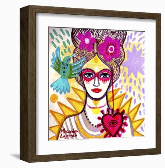 Lady Antoniette-Mercedes Lagunas-Framed Giclee Print