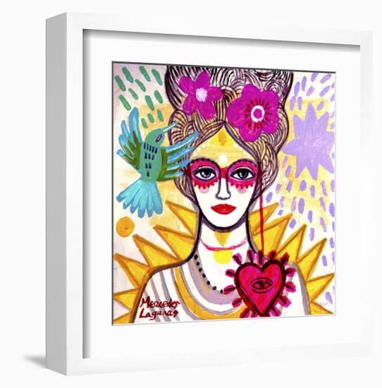 Lady Antoniette-Mercedes Lagunas-Framed Giclee Print