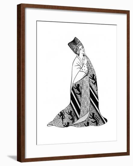 Lady Arderne, Wife of Sir Peter Arderne, Judge and Chief Baron of the Exchequer-null-Framed Giclee Print