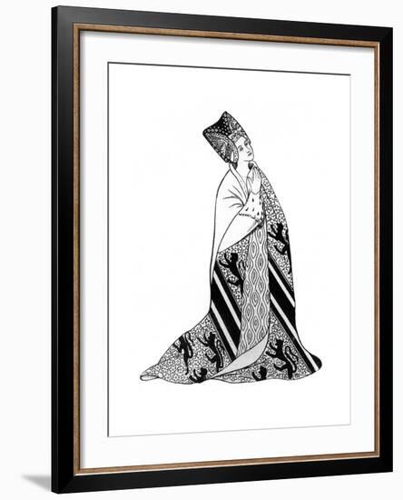 Lady Arderne, Wife of Sir Peter Arderne, Judge and Chief Baron of the Exchequer-null-Framed Giclee Print