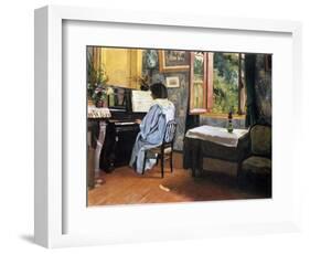 Lady at the Piano, 1904-F?lix Vallotton-Framed Giclee Print