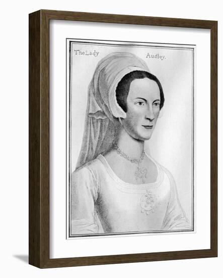 Lady Audley, 16th Century-Hans Holbein the Younger-Framed Giclee Print