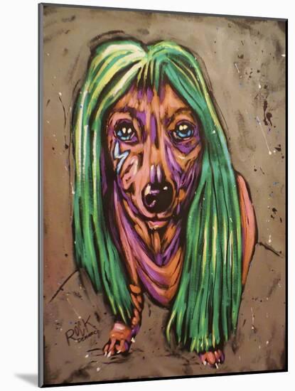 Lady Bark Bark-Rock Demarco-Mounted Giclee Print