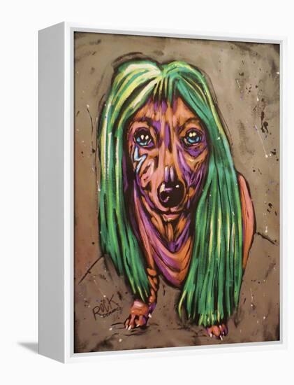 Lady Bark Bark-Rock Demarco-Framed Premier Image Canvas