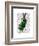 Lady Bella Rabbit Taking Tea-Fab Funky-Framed Art Print