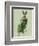 Lady Bella Rabbit Taking Tea-Fab Funky-Framed Premium Giclee Print