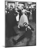 Lady Bernard Docker in Formal Dress, on Floor, Dancing at Fabulous Party Thrown by Her-Carl Mydans-Mounted Photographic Print