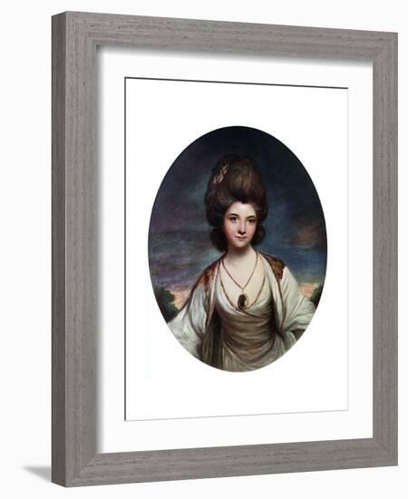 Lady Betty Compton, C1780-Hanfstaengel-Framed Giclee Print