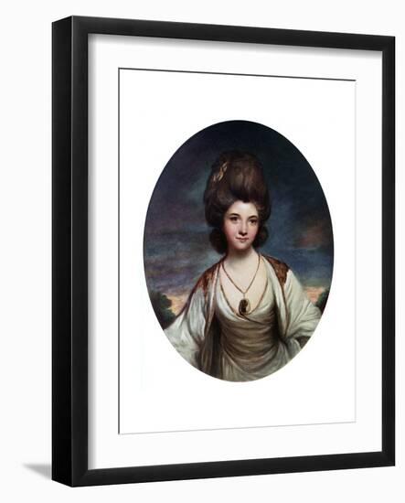 Lady Betty Compton, C1780-Hanfstaengel-Framed Giclee Print