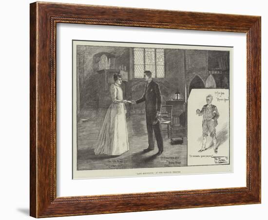 Lady Bountiful, at the Garrick Theatre-Frederick Pegram-Framed Giclee Print