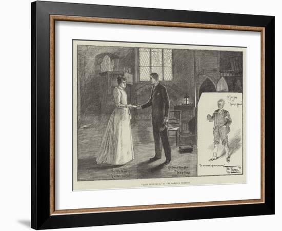 Lady Bountiful, at the Garrick Theatre-Frederick Pegram-Framed Giclee Print