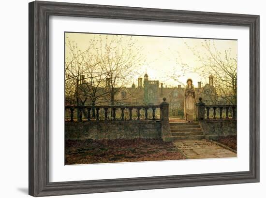 Lady Bountiful-John Atkinson Grimshaw-Framed Giclee Print