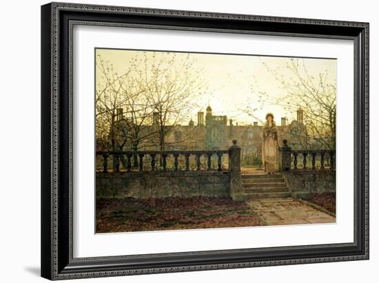 Lady Bountiful-John Atkinson Grimshaw-Framed Giclee Print