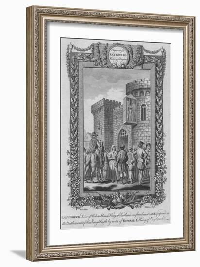 'Lady Bruce, Sister of Robert Bruce, King of Scotland, confined in a Cage', c1787-Unknown-Framed Giclee Print