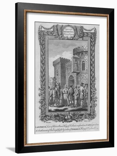 'Lady Bruce, Sister of Robert Bruce, King of Scotland, confined in a Cage', c1787-Unknown-Framed Giclee Print