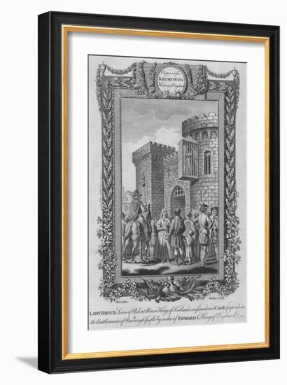 'Lady Bruce, Sister of Robert Bruce, King of Scotland, confined in a Cage', c1787-Unknown-Framed Giclee Print