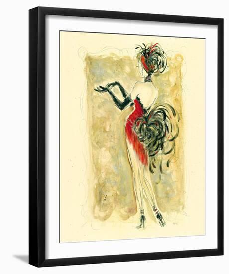 Lady Burlesque III-Dupre-Framed Giclee Print