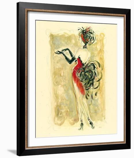 Lady Burlesque III-Dupre-Framed Giclee Print