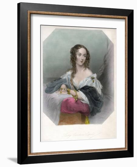 Lady Caroline Capel, C1800-1820-John Hayter-Framed Giclee Print