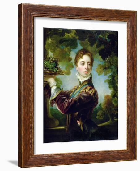 Lady Caroline Lamb-Thomas Phillips-Framed Giclee Print