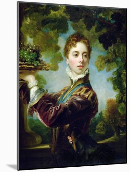 Lady Caroline Lamb-Thomas Phillips-Mounted Giclee Print