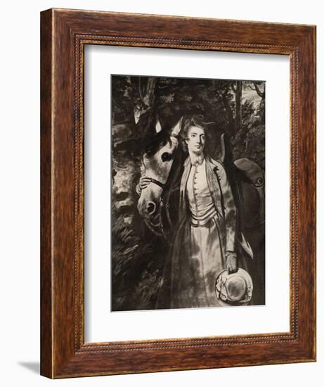 Lady Charles Spencer, Mid-18th Century-William Dickinson-Framed Giclee Print