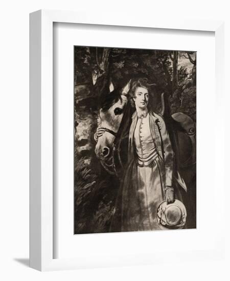 Lady Charles Spencer, Mid-18th Century-William Dickinson-Framed Giclee Print