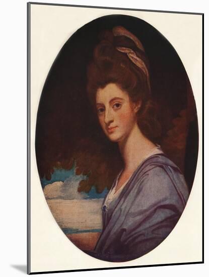 'Lady Craven', 1778, (c1915)-George Romney-Mounted Giclee Print