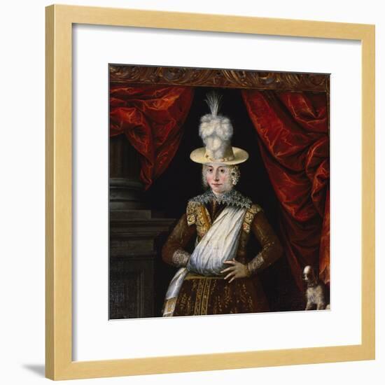 Lady Dona' Dalle Rose, Ca 1625, Painting by Unknown Italian Artist, Italy, 17th Century-null-Framed Giclee Print