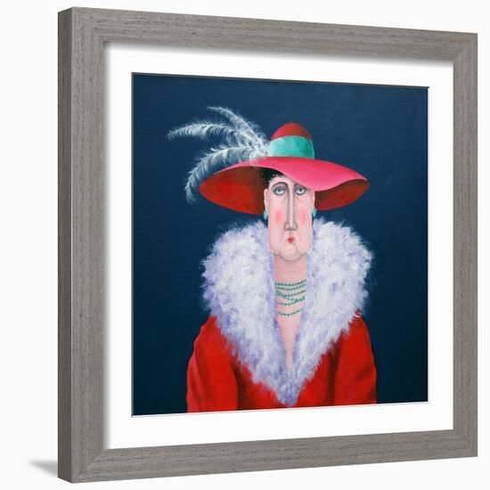 Lady Dowage-John Wright-Framed Giclee Print