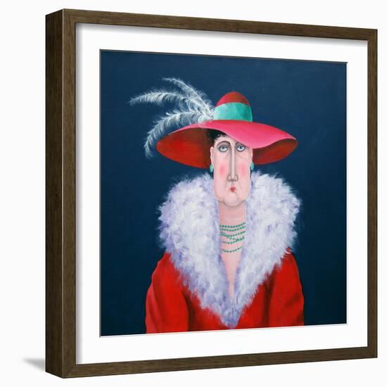 Lady Dowage-John Wright-Framed Giclee Print