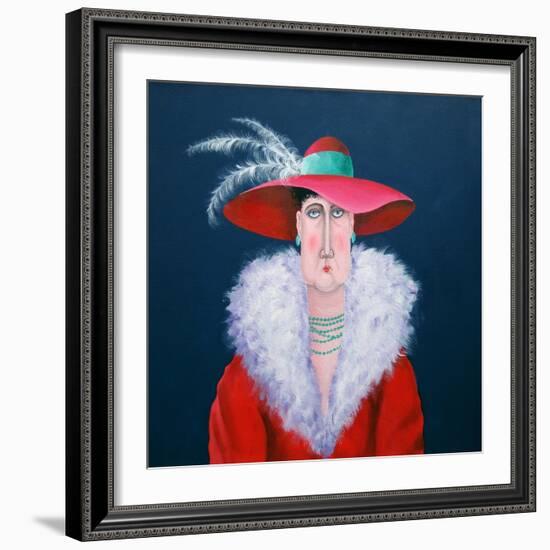 Lady Dowage-John Wright-Framed Giclee Print