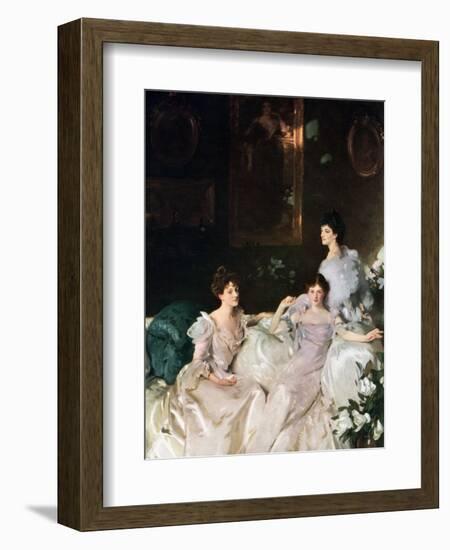 Lady Elcho, Mrs Tennant and Mrs Adeane, 1926-John Singer Sargent-Framed Giclee Print