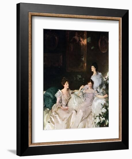 Lady Elcho, Mrs Tennant and Mrs Adeane, 1926-John Singer Sargent-Framed Giclee Print