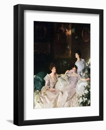 Lady Elcho, Mrs Tennant and Mrs Adeane, 1926-John Singer Sargent-Framed Giclee Print