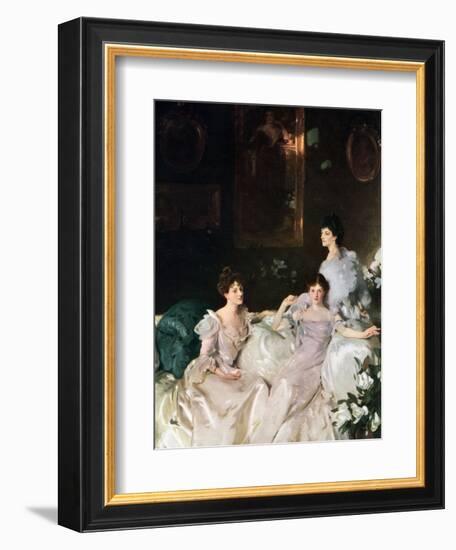 Lady Elcho, Mrs Tennant and Mrs Adeane, 1926-John Singer Sargent-Framed Giclee Print