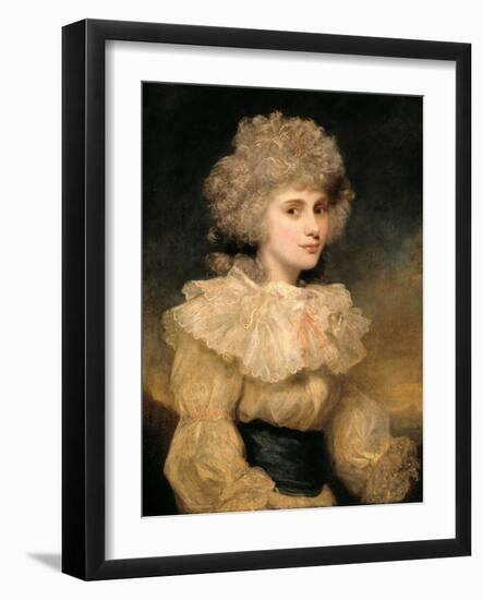 Lady Elizabeth Foster-Sir Joshua Reynolds-Framed Premium Giclee Print