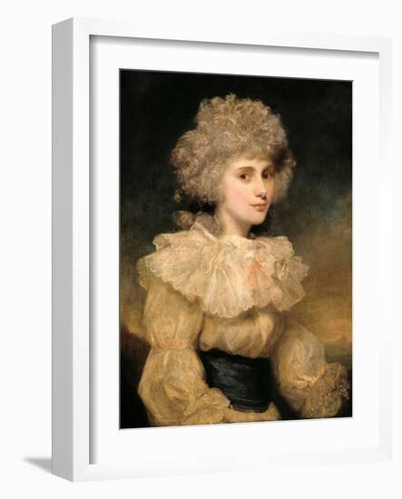 Lady Elizabeth Foster-Sir Joshua Reynolds-Framed Premium Giclee Print