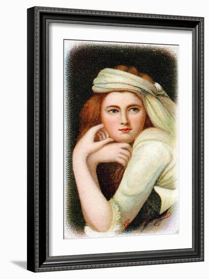 Lady Emma Hamilton (C1765-185), Mistress of Horatio Nelson-George Romney-Framed Giclee Print