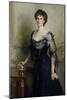 Lady Evelyn Cavendish-John Singer Sargent-Mounted Giclee Print