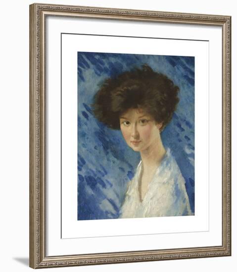 Lady Evelyn Herbert-Sir William Orpen-Framed Premium Giclee Print