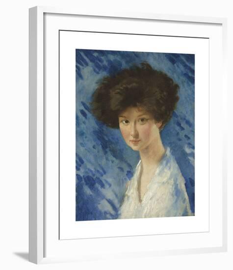 Lady Evelyn Herbert-Sir William Orpen-Framed Premium Giclee Print