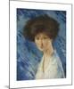 Lady Evelyn Herbert-Sir William Orpen-Mounted Premium Giclee Print