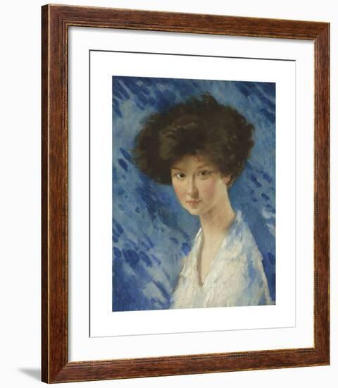 Lady Evelyn Herbert-Sir William Orpen-Framed Premium Giclee Print