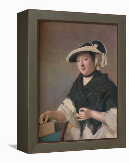 'Lady Fawkener', c1760-Jean-Etienne Liotard-Framed Premier Image Canvas
