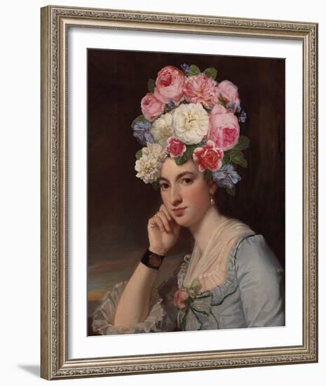 Lady Flora-Eccentric Accents-Framed Giclee Print