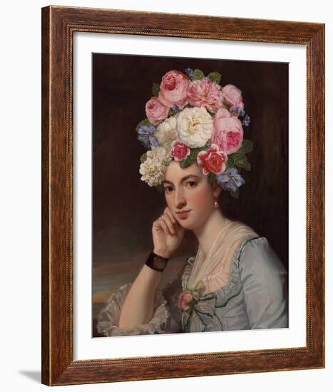 Lady Flora-Eccentric Accents-Framed Giclee Print